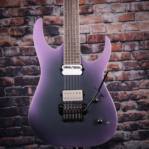 Ibanez Axion Label Electric Guitar, Black Aurora Burst Matte | RG60ALSBAM