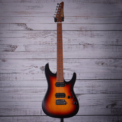 Ibanez AZ2402TFF Prestige Electric Guitar | Tri Fade Burst Flat