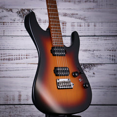 Ibanez AZ2402TFF Prestige Electric Guitar | Tri Fade Burst Flat