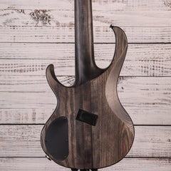 Ibanez Bass Workshop Bass Guitar | Transparent Gray Flat | BTB805MS