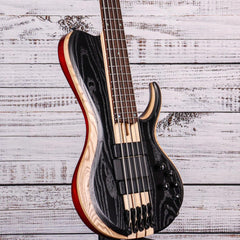Ibanez Bass Workshop Bass Guitar | Weathered Black Low Gloss | BTB865SCWKL