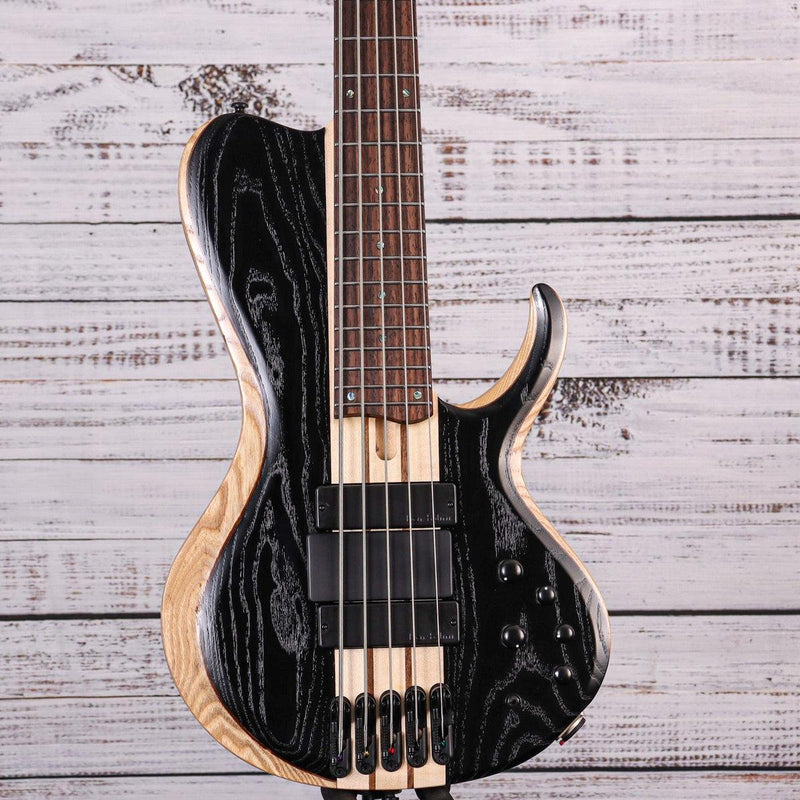 Ibanez Bass Workshop Bass Guitar | Weathered Black Low Gloss | BTB865SCWKL