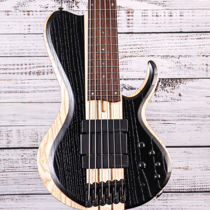 Ibanez Bass Workshop Bass guitar | Weathered Black Low Gloss | BTB866SCWKL