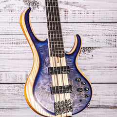 Ibanez BTB Standard 5str Electric Bass | Cerulean Blue Burst Low Gloss