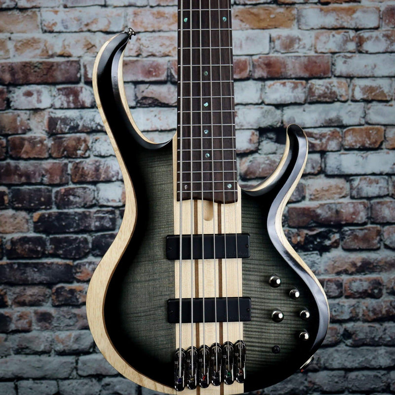 Ibanez BTB766 6-String Bass Guitar | Charcoal Black