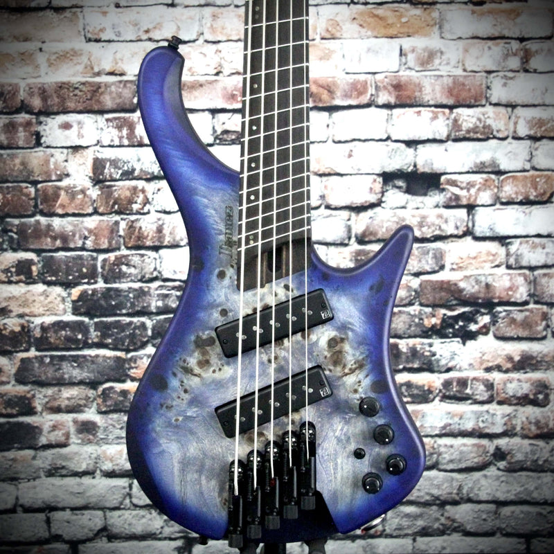 Ibanez EHB1505MS Multi-Scale Bass Guitar | Pacific Blue Burst