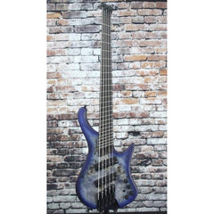 Ibanez EHB1505MS Multi-Scale Bass Guitar | Pacific Blue Burst