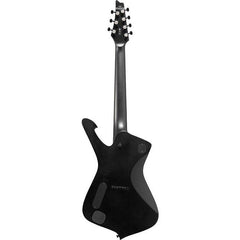 Ibanez Iron Label Iceman 7-String Electric Guitar w/Bag | Black Flat