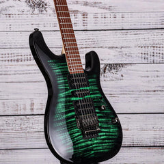 Ibanez KIKOSP3TEB | Signature Electric Guitar | Transparent Emerald Burst