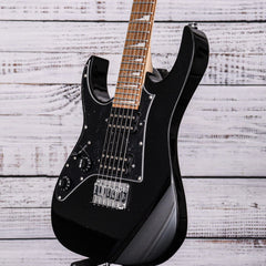 Ibanez miKro Electric Guitar | Black Night | Left-Handed | GRGM21BKN