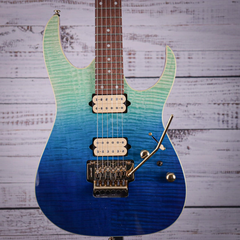 Ibanez RG420HPFM Electric Guitar | Blue Reef Gradation