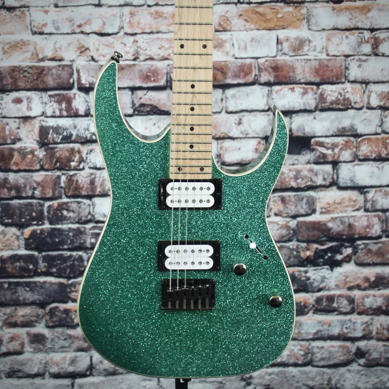 Ibanez RG421MSP Electric Guitar | Turquoise Sparkle