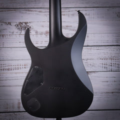 Ibanez RGRTB621BKF RG Iron Label 6-String Electric Guitar - Black Flat
