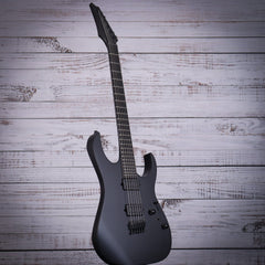 Ibanez RGRTB621BKF RG Iron Label 6-String Electric Guitar - Black Flat