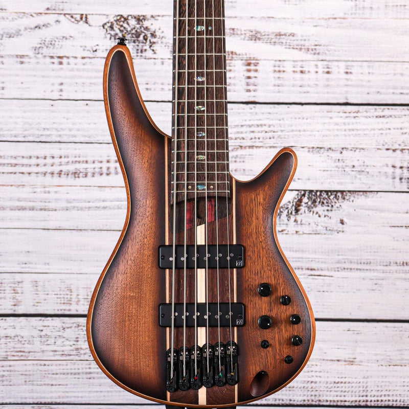 Ibanez SR1356BDUF | Premium Bass Guitar | Dual Mocha Burst Flat