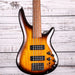 Ibanez SR375EF Fretless 5-String Bass Guitar | Brown Burst