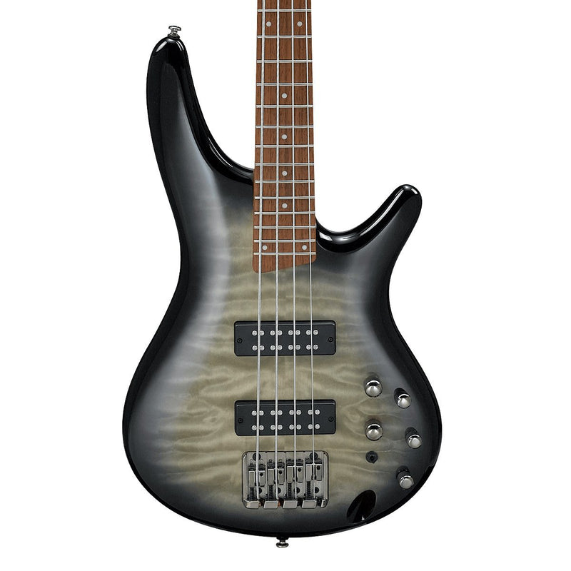 Ibanez SR400EQM Bass Guitar | Surreal Black Burst