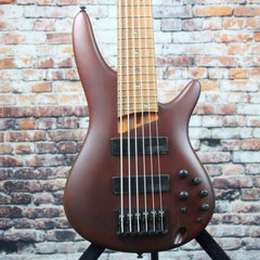 Ibanez SR506E 6-String Bass Guitar | Brown Mahogany
