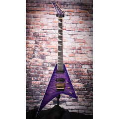 Jackson Pro Series Rhoads RR24Q Guitar | Trans Purple