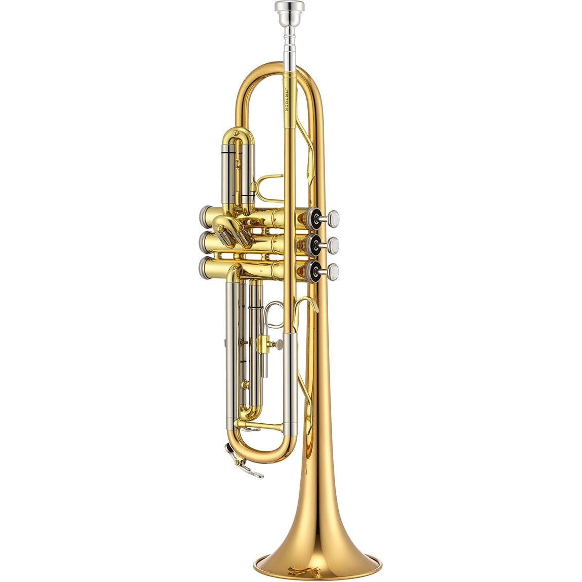 Jupiter JTR700 Standard Series Bb Trumpet Lacquered Brass - Rose Brass Bell / Leadpipe
