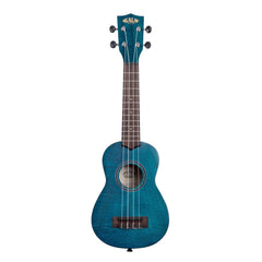 Kala Blue Exotic Mahogany Soprano Ukulele