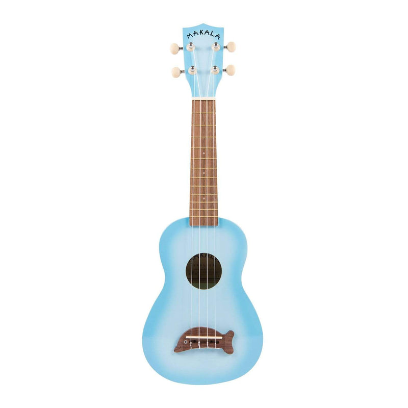 Kala Light Blue Burst Soprano Dolphin Ukulele