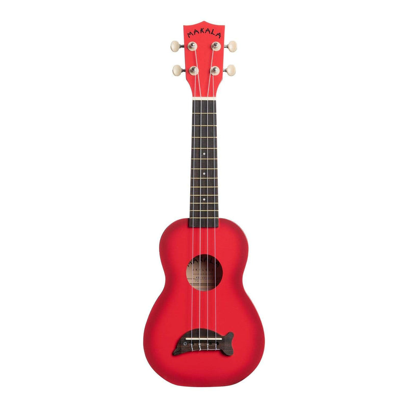 Kala Soprano Dolphin Ukulele | Red Burst