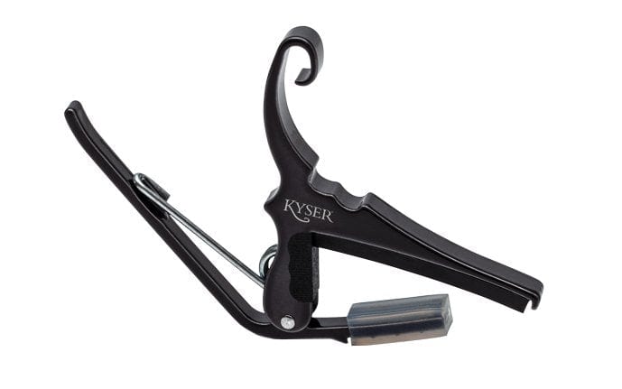 Kyser 6-string Quick Change Capo - Black Chrome