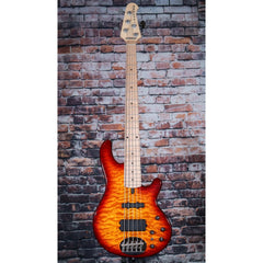 Lakland 5 String Bass Guitar | 55-02 Honey Sunburst & Maple