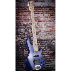 Lakland 55-02 Deluxe Trans Blue Flame Top Maple FB