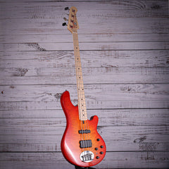 Lakland Skyline 44-02 Electric Bass | Cherry Sunburst with Maple FB