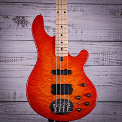 Lakland Skyline 44-02 Electric Bass | Cherry Sunburst with Maple FB