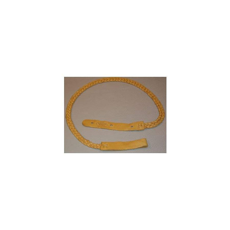 Lakota Leathers Flat Braid Mandolin Strap | Gold