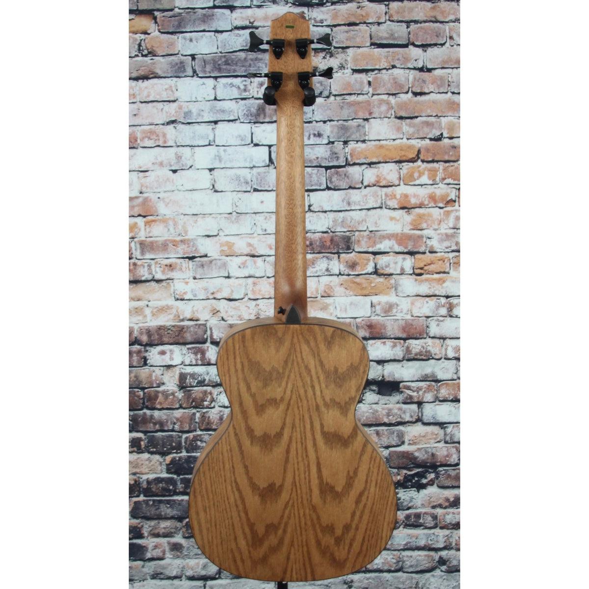 Lanikai Acoustic/Electric Bass Ukulele | Oak