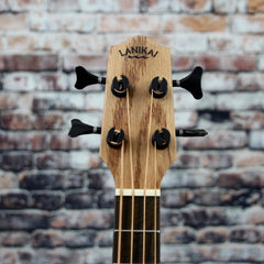 Lanikai Acoustic/Electric Bass Ukulele | Oak