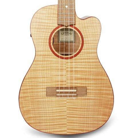 Lanikai Flame Maple Bariton Acoustic/Electric Ukulele