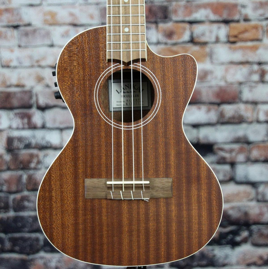 Lanikai Mahogany Tenor Ukulele With Kula Preamp