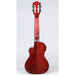Lanikai Quilted Maple Concert Uke W/ Preamp | Red Stain