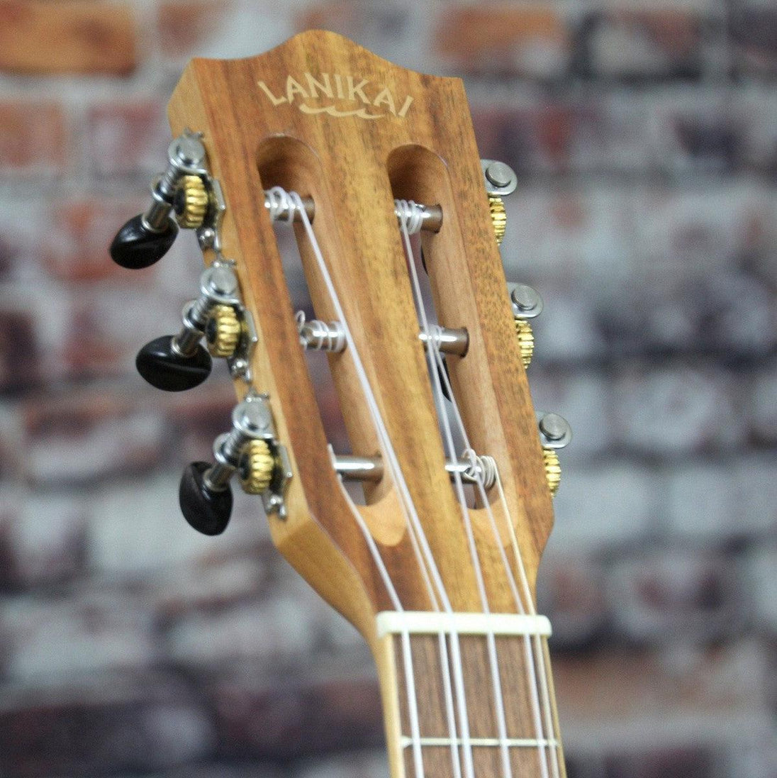 Lanikai Solid Acacia Top 6-String Tenor Ukulele With Kula Preamp | ACST-6CET