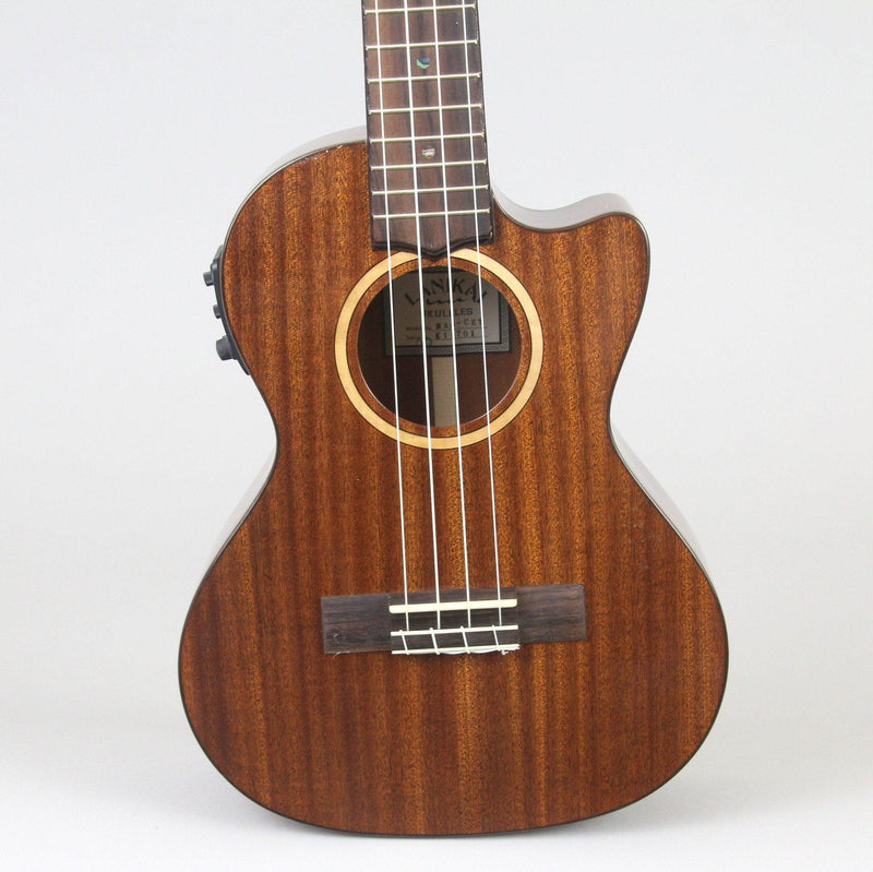 Lanikai Solid Mahogany Tenor Ukulele W/ Kula Preamp | MAS-CET