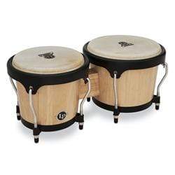 Latin Percussion Aspire Wood Bongos | Natural