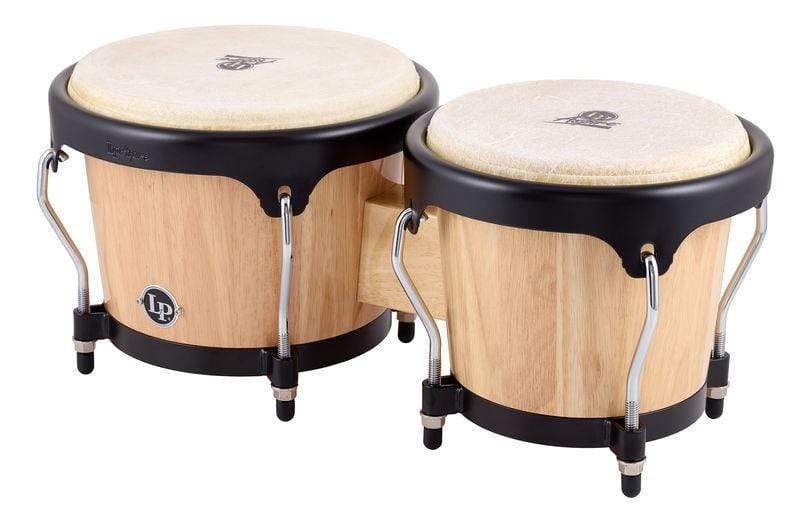 Latin Percussion Aspire Wood Bongos | Natural