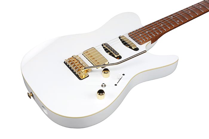 Ibanez Lari Basilio LB1 Electric Guitar | White
