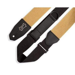Levy's 2 inch Wide Natural Cotton RipChord Guitar Strap
