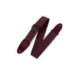 Levy's 2" Signature Series Cotton Guitar Strap | Burgundy