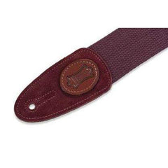 Levy's 2" Signature Series Cotton Guitar Strap | Burgundy