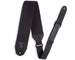 Levy's 3 inch Wide Cotton Black Guitar Strap.