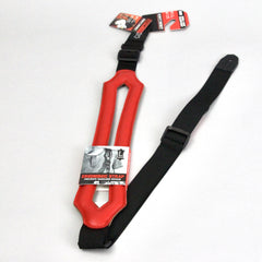 Levy's 3 inch Wide Ergonomic RipChord Red Guitar Strap