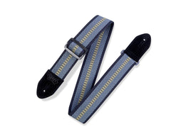 Levy's leatheres Pelham Weave Guitar Strap | Blue/Green/Navy