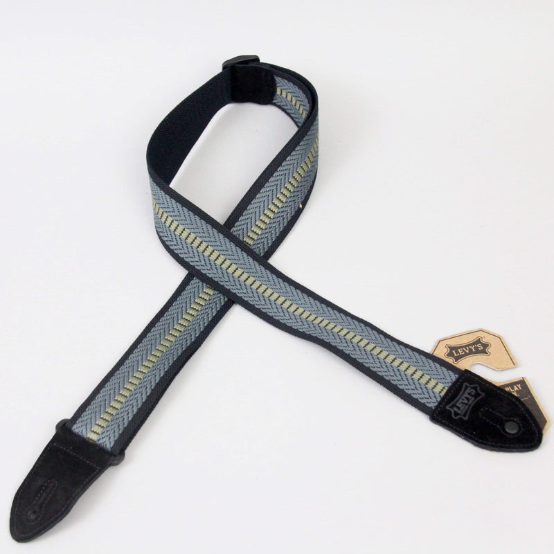 Levy's leatheres Pelham Weave Guitar Strap | Blue/Green/Navy